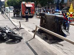 vigili del fuoco incidente in corso XXII Marzo 39 Milano