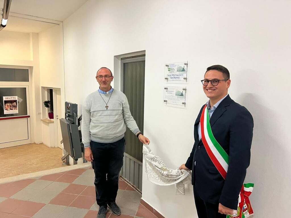 A Barasso inaugurata la nuova sala polivalente "San Martino"