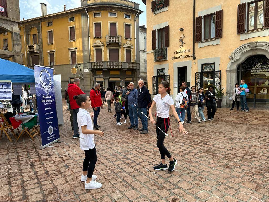 Busto Arsizio: palestra a cielo aperto