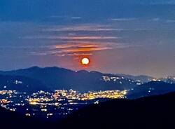 Con gli amici di Bregazzana a vedere la Super Luna