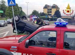 Gallarate spartitraffico incidente