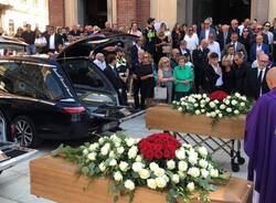 I funerali di Pietro Cozzi e Marisa Agliati a Legnano