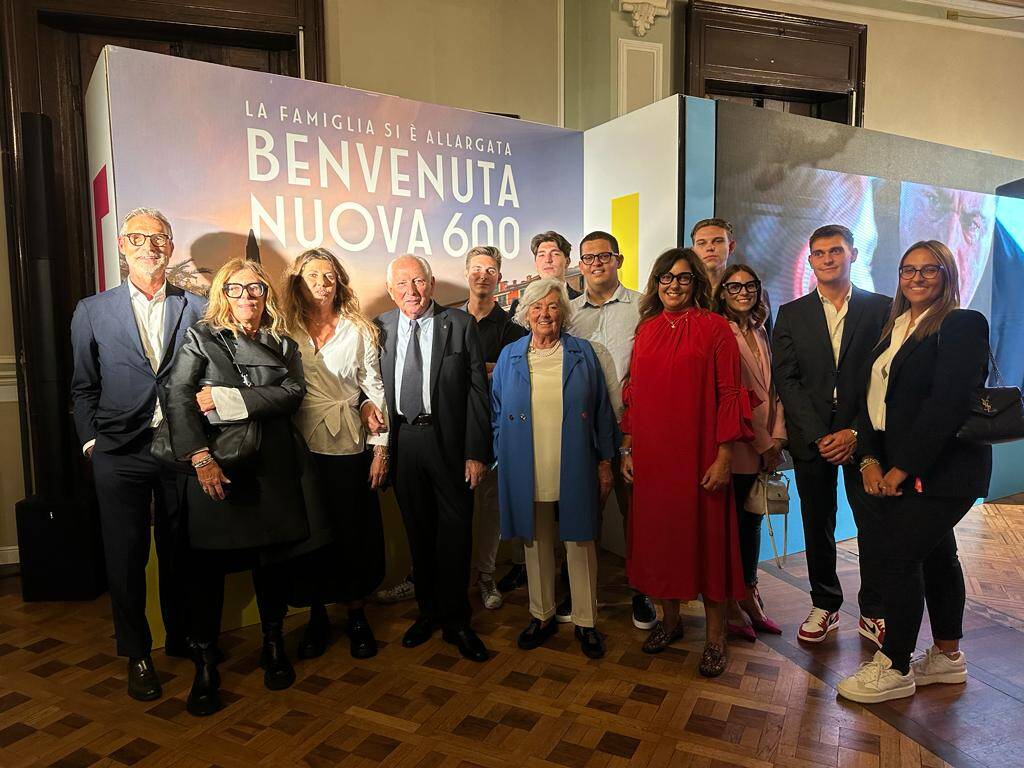 Il Gruppo Ceriani festeggia 100 anni a Villa Jucker e presenta la nuova Fiat 600