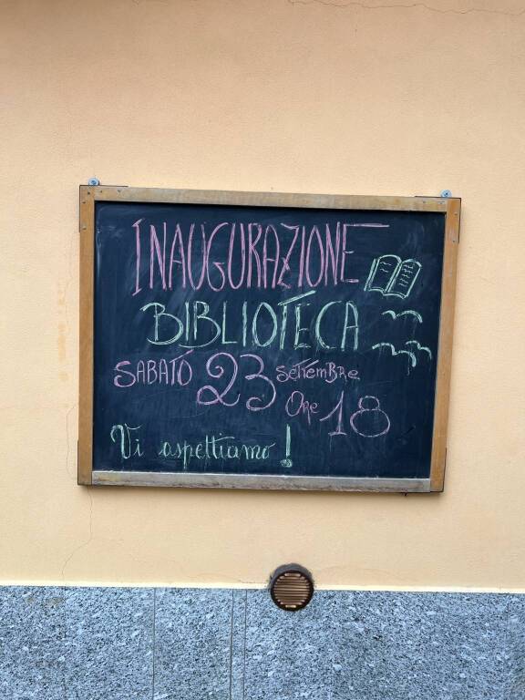 La nuova biblioteca di Cittiglio 