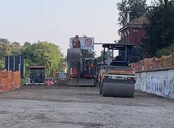 Commissione lavori pubblici nel cantiere di largo flaiano a Varese