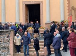 Cuasso al Monte - I funerali di Pinuccia Anselmino e Pierluigi Lacchi