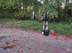 Finiscono sulla strada le gozzoviglie post laurea a Varese