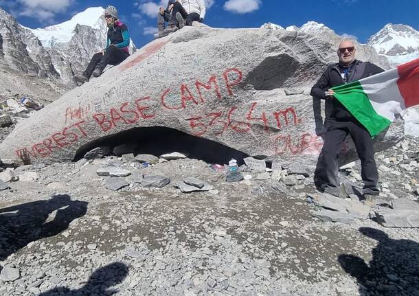 Il campo base dell'Everest
