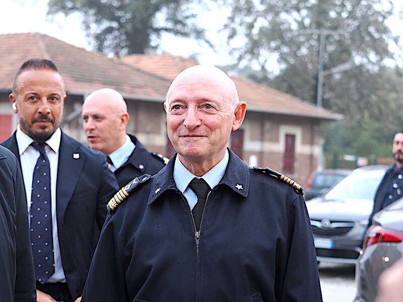 Il capo di stato maggiore dell’Aeronautica Militare Luca Goretti a Volandia