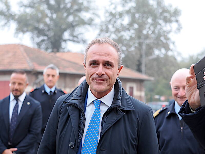 Il capo di stato maggiore dell’Aeronautica Militare Luca Goretti a Volandia