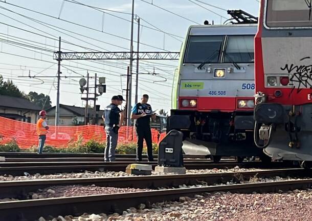 L’incidente ferroviario allo scalo merci di Gallarate