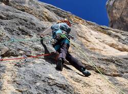 Matteo Della Bordella e Iris Bielli liberano "Madre roccia", nuova via alpinistica sulla Marmolada