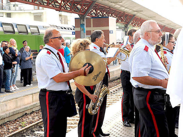 Treno storico a Saronno