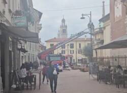 vigili del fuoco piazza san giovanni busto arsizio