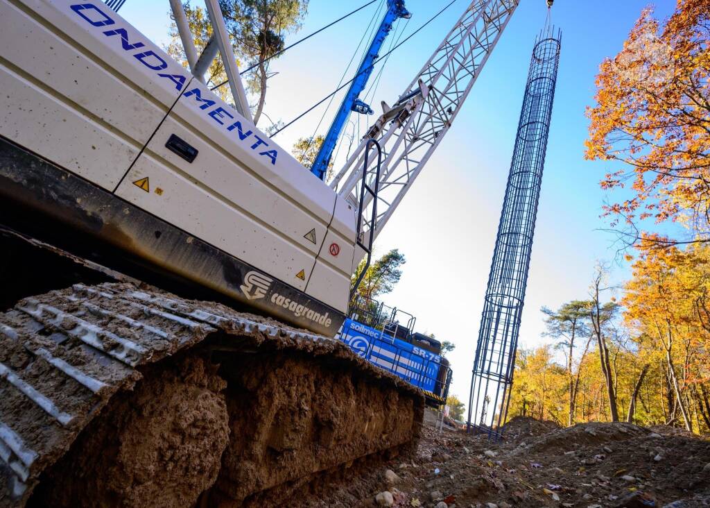 Cantiere Ferrovia Gallarate-Malpensa autunno 2023