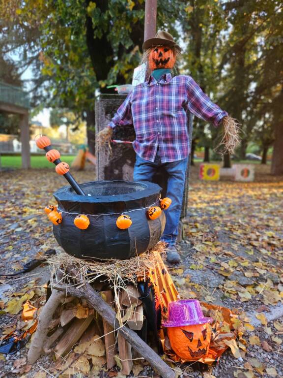 Festa di Halloween alla scuola dell'infanzia di Crenna