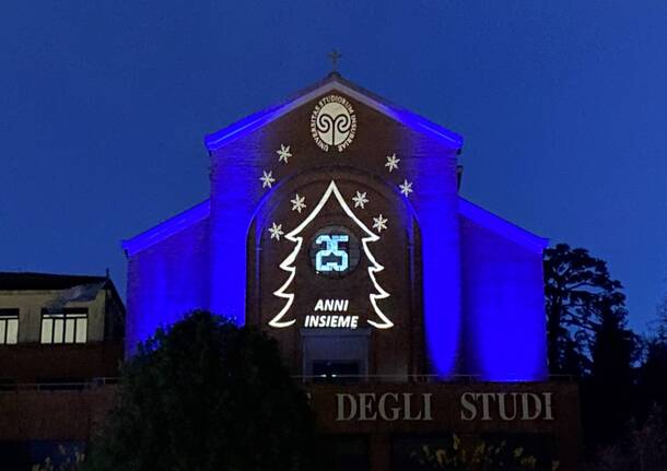 L'università dell'Insubria illuminata