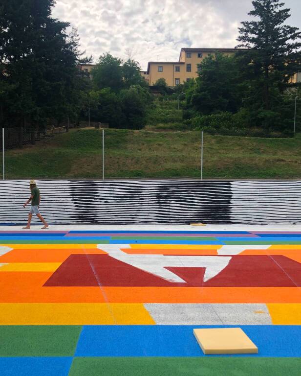 Make Art, Not war, il progetto di riqualificazione a Bibbiano di Andrea Crespi e Manu Invisible