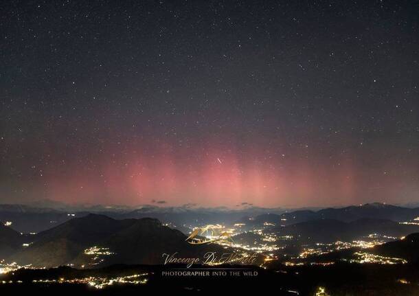 L'aurora boreale nei cieli italiani, le immagini spettacolari