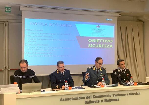 orefici gioiellieri sicurezza confcommercio gallarate