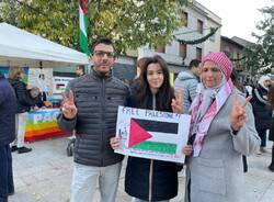 Presidio per la pace in Palestina a Legnano