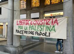 Presidio per la pace in Palestina a Legnano