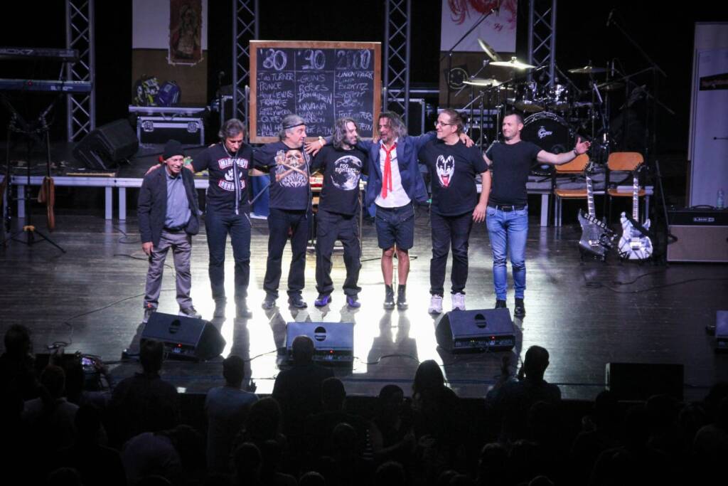 School of Rock spettacolo benefico della Fondazione Ascoli