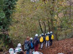 studenti alla scoperta dell'Orrido di Cunardo