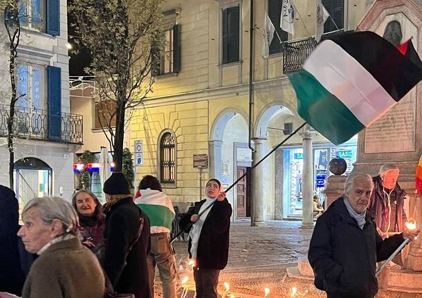 La manifestazione di solidarietà per il popolo palestinese