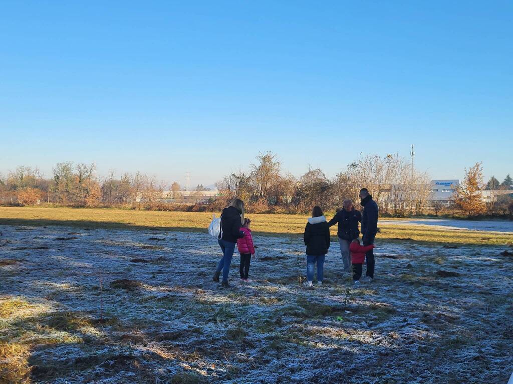 A Nerviano 122 nuovi alberi per i bimbi nati in paese nel 2022