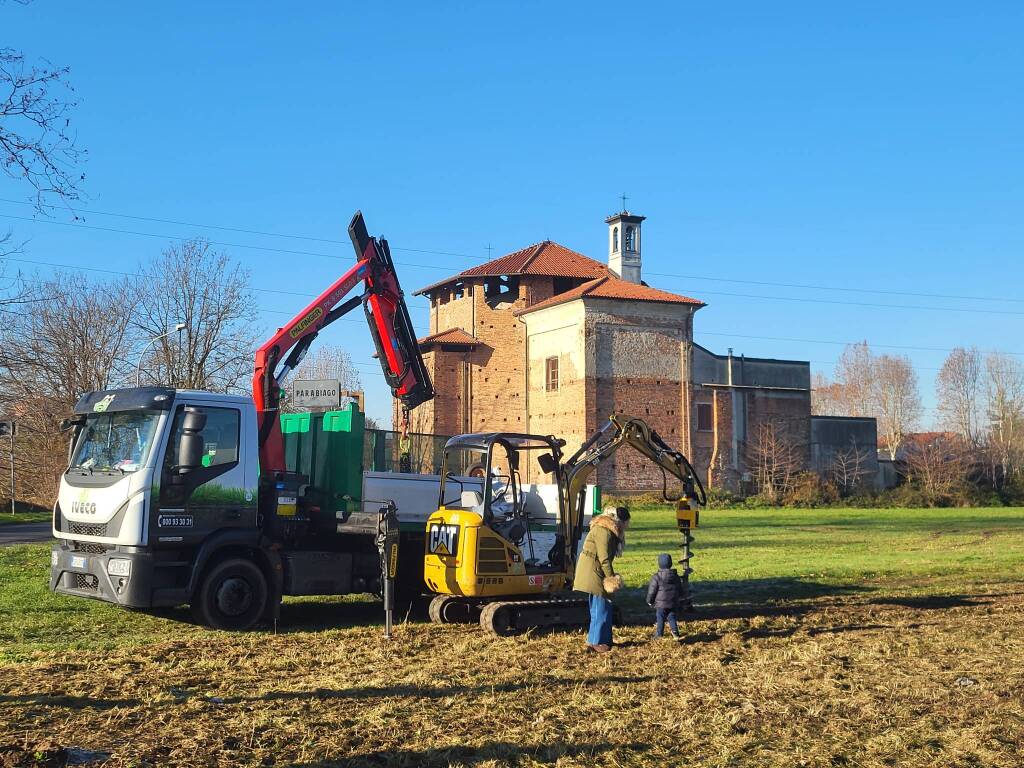 A Nerviano 122 nuovi alberi per i bimbi nati in paese nel 2022