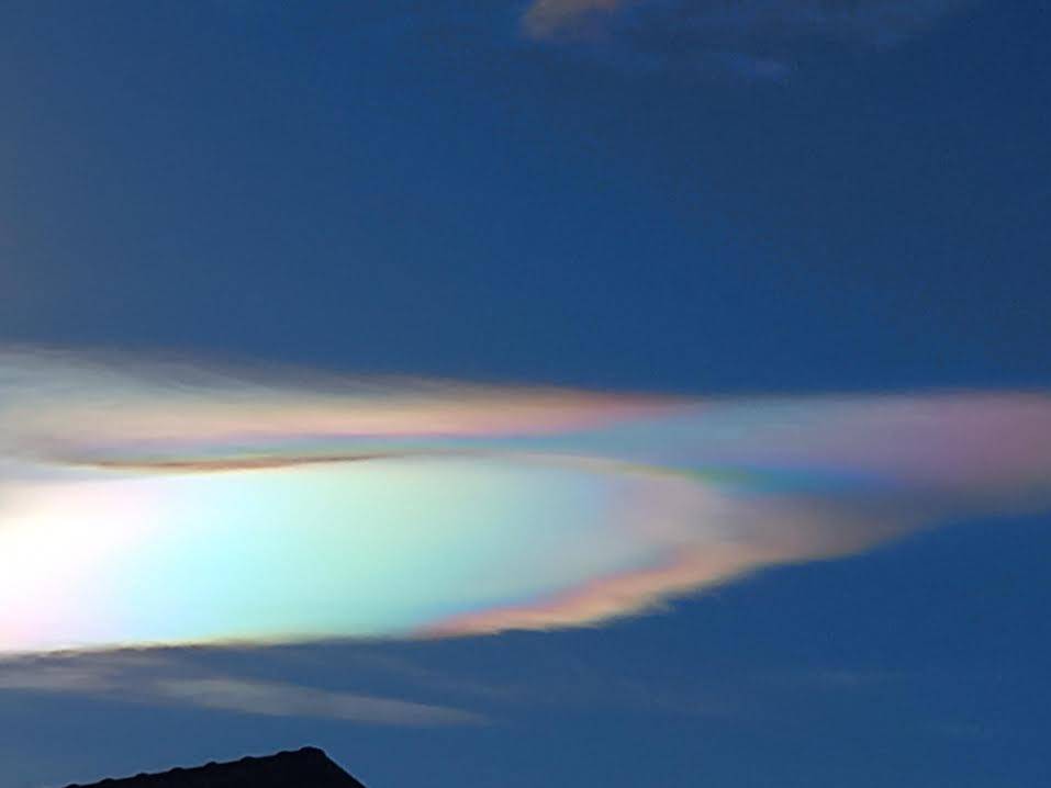 Le nuvole iridescenti sul Varesotto 2