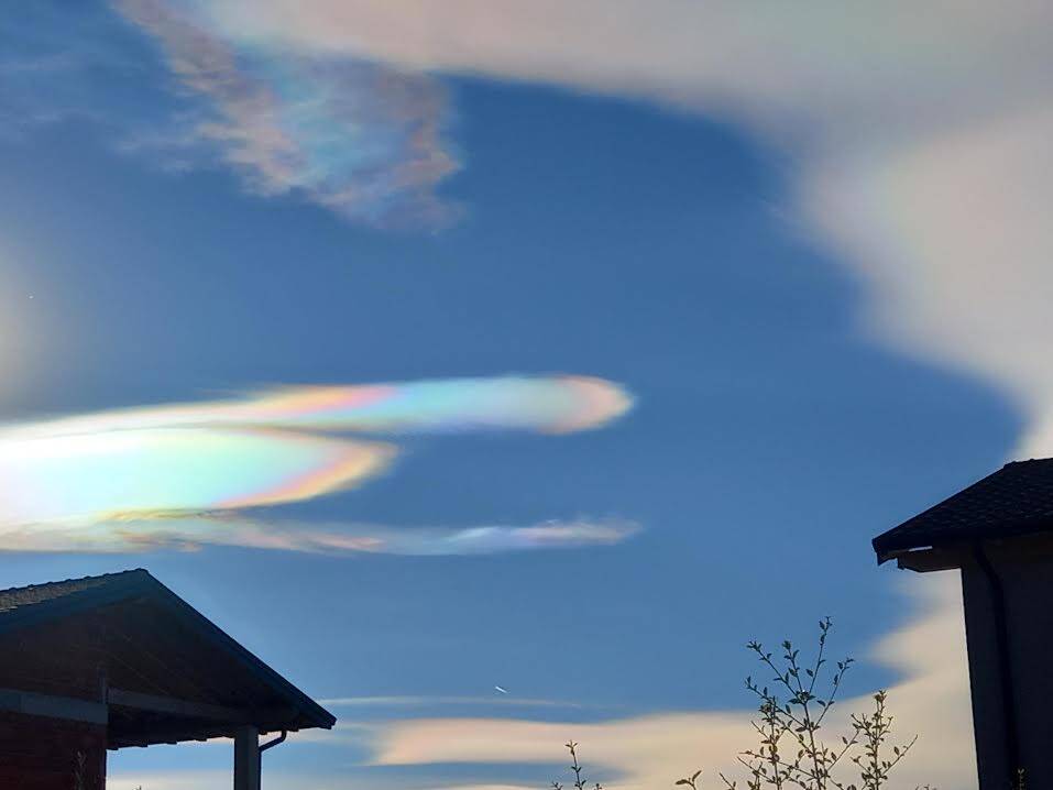 Le nuvole iridescenti sul Varesotto 2