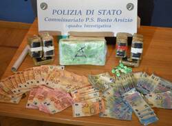 droga polizia busto arsizio