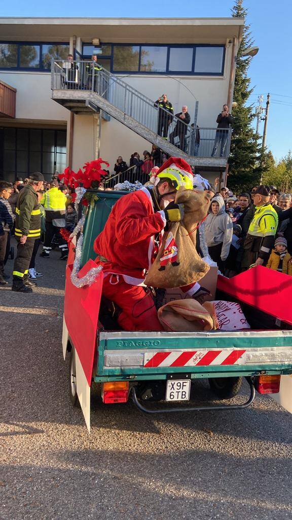 Festa dell'incontro al distaccamento dei vigili del fuoco di busto