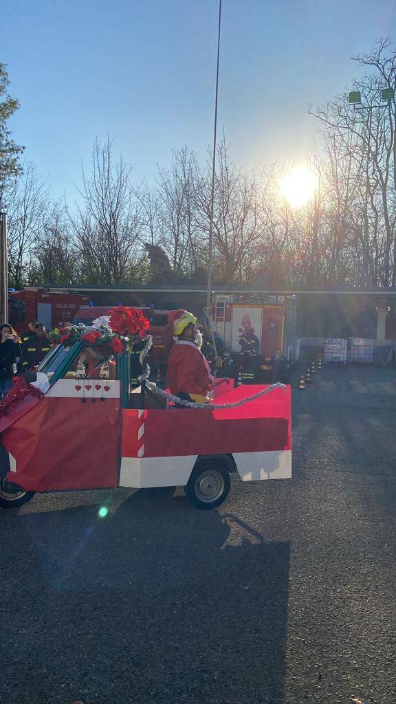 Festa dell'incontro al distaccamento dei vigili del fuoco di busto