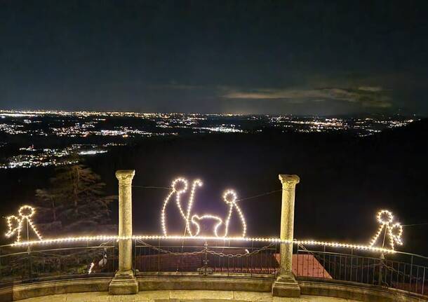 Il Sacro Monte si illumina per Natale