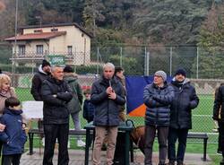 Inaugurato il nuovo campo da calcio a Masnago