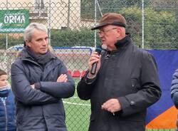 Inaugurato il nuovo campo da calcio a Masnago