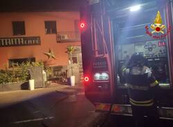 Incendio nella notte a Tradate