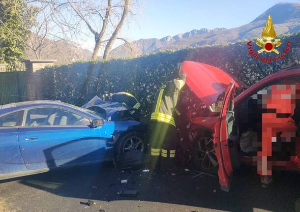 Incidente sulla strada Cuasso-Porto Ceresio