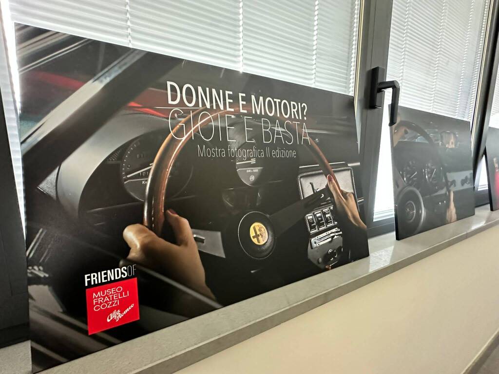 La mostra “Donne e Motori? Gioie e basta” si fa itinerante