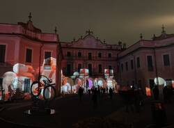 Le nuove luci di Natale ai giardini Estensi