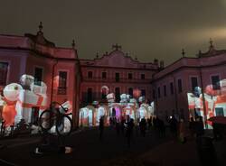 Le nuove luci di Natale ai giardini Estensi