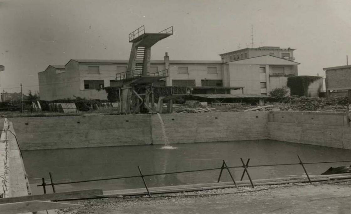 Quando la piscina Ferdinando Villa di Legnano era la "Piscina dell'Impero" Costanzo Ciano