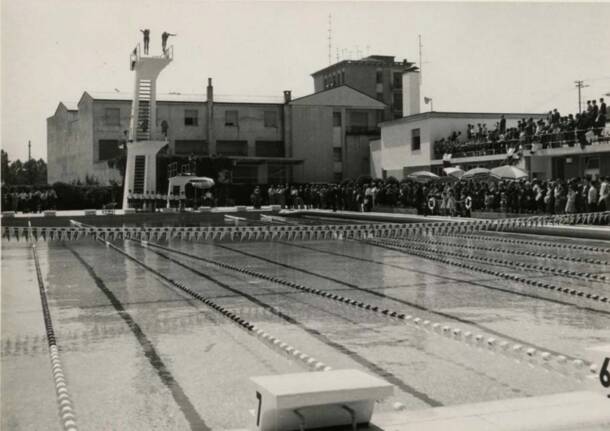 Quando la piscina Ferdinando Villa di Legnano era la "Piscina dell'Impero" Costanzo Ciano