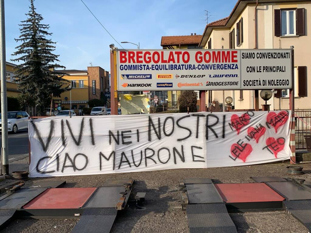 Funerale Mauro Bregolato a Induno Olona