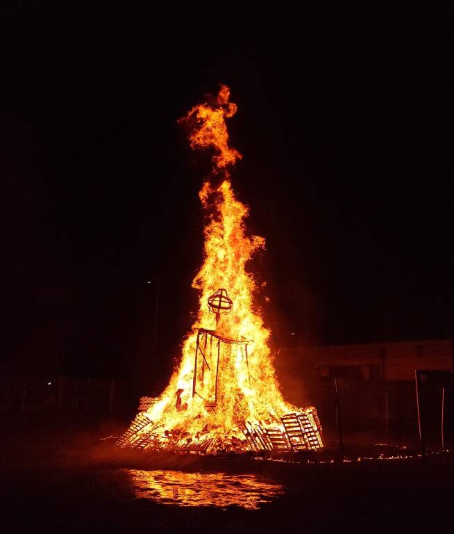 Il rogo della Giöbia di Gallarate