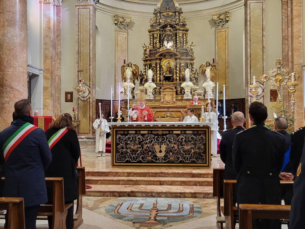 Le Polizie Locali dell'Asse del Sempione celebrano San Sebastiano