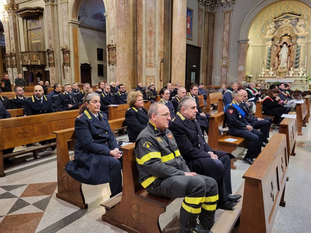 Le Polizie Locali dell'Asse del Sempione celebrano San Sebastiano